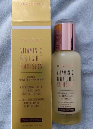 Сыворотка для лица с витамином с
orjena serum vitamin c bright   корея
