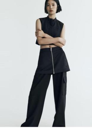 Брюки с юбкой zara