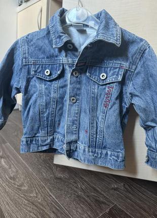 Дитяча джинсова куртка