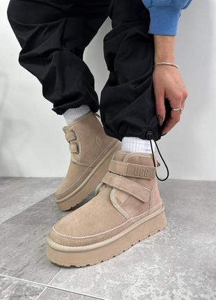 Замшевые угги