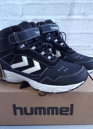 Чорні мембранні зимові черевики hummel zap hike розмір 29, 30, 32, 33