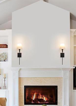 Настінні світильники aiehnid з батарейним живленням, набір з 2, з дистанційним...