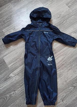 Дождевик 12-18 месяцев на мальчика грязепруф