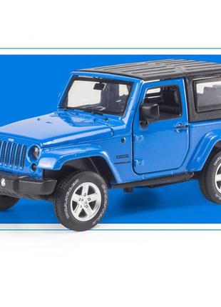 Дитяча машинка джип jeep wrangler металева8 фото