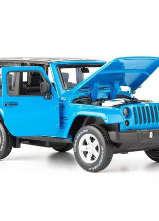 Дитяча машинка джип jeep wrangler металева