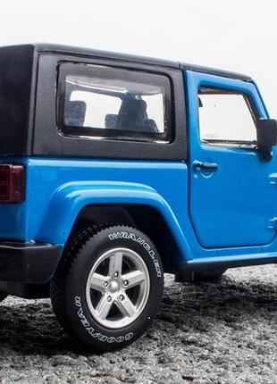 Дитяча машинка джип jeep wrangler металева7 фото