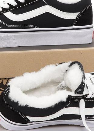 Зимние vans rowley xlt black/white