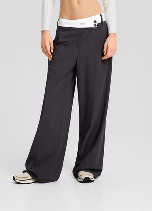Штани палаццо bershka, zara