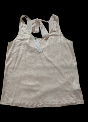 Майка benetton pure linen/ льон