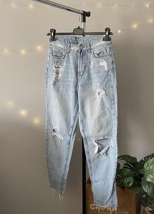 Джинсы рваные h&m