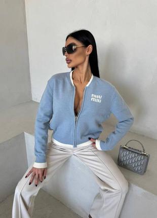 Кофта женская в стиле miu miu 💖💖💖
