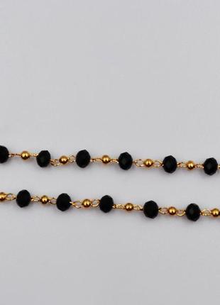 Кольє жіноче з намистин.3 фото