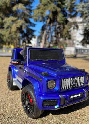 Детский электромобиль bambi m 4180eblrs-4 mercedes-benz g-class свет,звук,mp3, usb1 фото