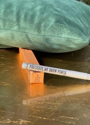 Карандаш для бровей benefit precisely my brow pencil - 3 warm light brown