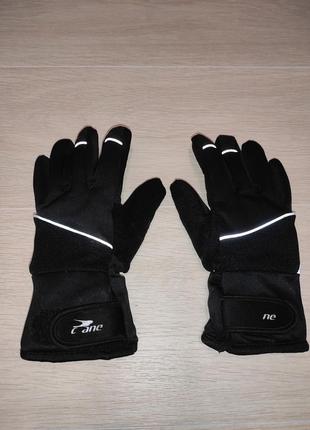 Перчатки crane с рефлекторными вставками