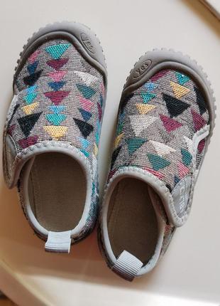 Кроссовки тапочки детские на липучке