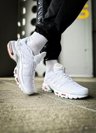 Nike air max plus utility "white safety orange" 3