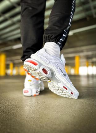 Nike air max plus utility "white safety orange" 4