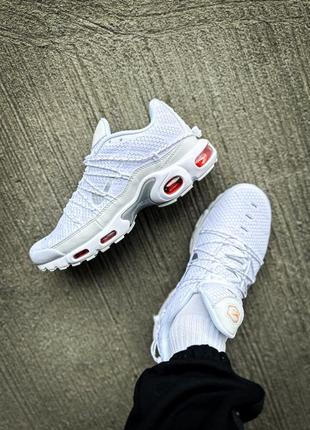 Nike air max plus utility "white safety orange" 9
