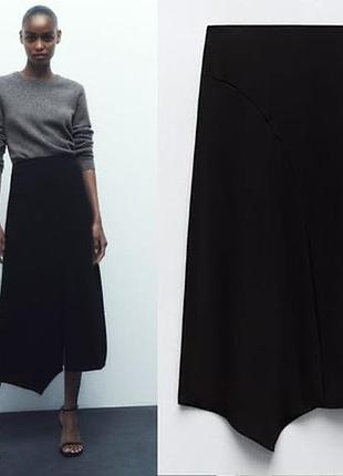 Асимметричная юбка zara