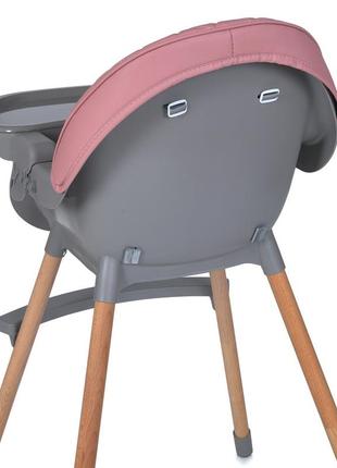 Стульчик для кормления el camino me 1111 lumi pink стілець для годування4 фото