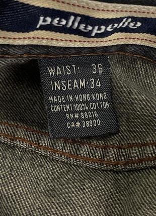 Винтажные pele pele rap patchwork хип хоп джинсы 36x34 мужские
