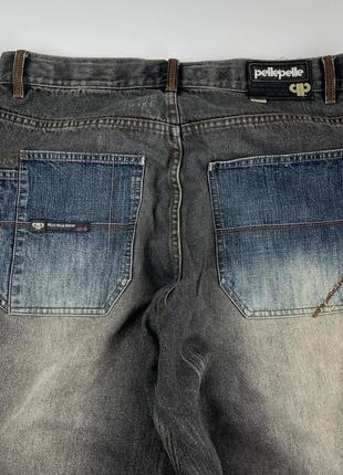 Винтажные pele pele rap patchwork хип хоп джинсы 36x34 мужские