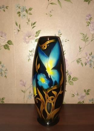 Продам синю вазу