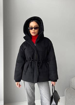 4 цвета! женская зимняя куртка из жаккарда, утепленный пуховик с капюшоном, длинный, средний, из хлопка, силикон, с подкладкой, с поясом