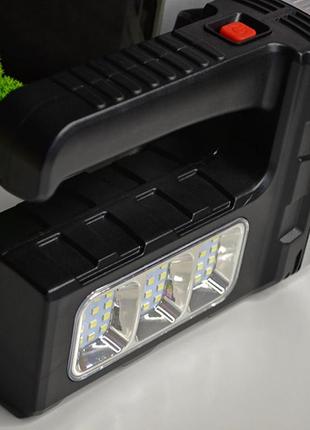 Ліхтар акумуляторний hotter mouse 8 led. ліхтар із повербанком.4 фото