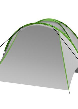 Туристичний намет на 2-4 особи невада з коридором camping iglo trizand 23483  польща8 фото