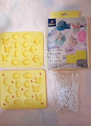 Силиконовая форма для выпечки пирожных