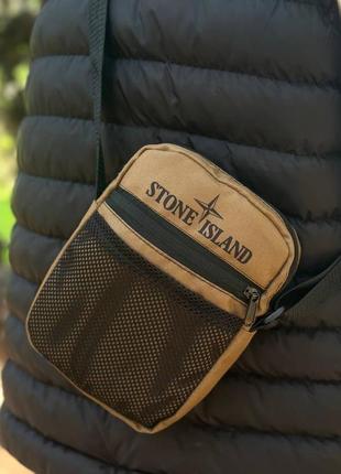 Stone island сумка барсетка месенджер стон1 фото