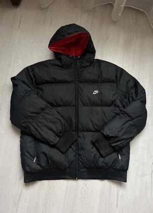 Двухсторонний пуховик nsw nike sportswear storm-fit пуховик найк пухенная куртка