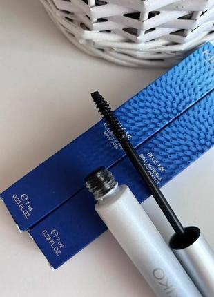 Туш зі стійким об'ємним ефектом 36 годин kiko milano blue me 36h lasting & volume effect mascara