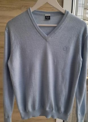 Свитер шерсть италия sergio tacchini