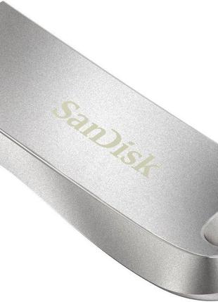 Usb флеш-накопитель sandisk usb 3.1 ultra luxe 512gb (150mb/s) silver sdcz74-512g-g46