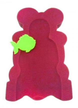 Килимок поролоновий у ванну (рожевий)