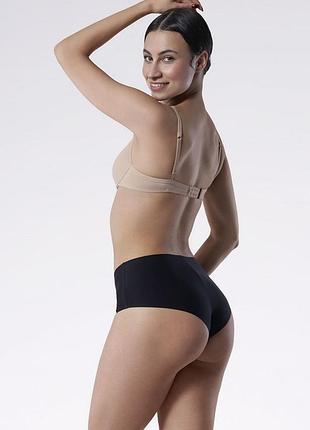 Julimex brasil panty maxi трусы бразилиана черные бесшовные