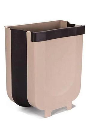 Складной мусорный контейнер на двери kitchen wet garbage flexible bin, раскладной6 фото