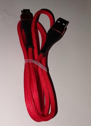 Usb  на микро usb  1метр 2,4a