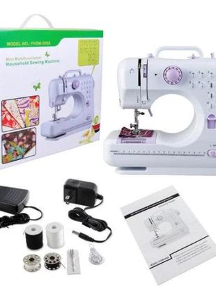 Настільна, компактна швейна швейна машинка sewing machine 202. краща ціна!3 фото