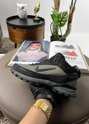 Зимние высокие мужские кроссовки с мехом nike gore-tex 🆕 зимние найки
