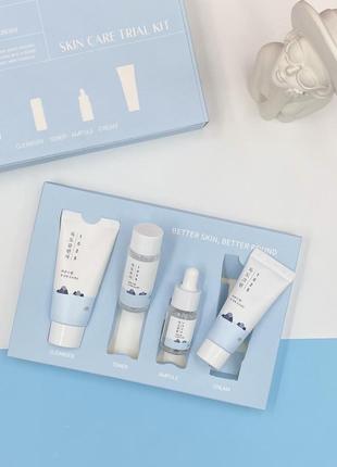 Набір мініверсій засобів з морською водою round lab 1025 dokdo trial kit