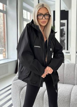 Куртка ветровка в стиле chanel