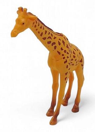 Фігурка ігрова, гумова "дикі тварини. жираф"