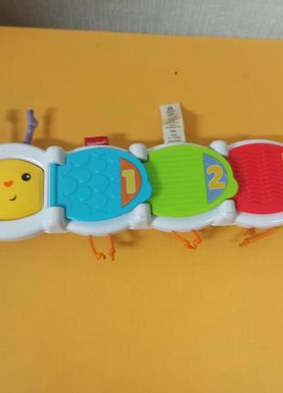 Развивающая игрушка fisher-price гусеница с сюрпризом flip &amp; surprise caterpillar