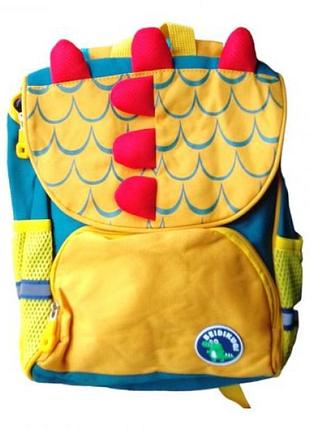 Рюкзак детский "динозаврик" (38 см.), оранжевый