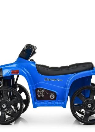Детский электро квадроцикл bambi m 3893el-4 синий свет,звук4 фото