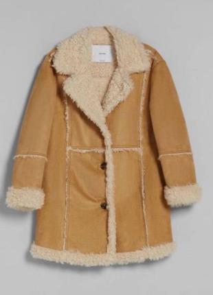 Дубленка bershka
